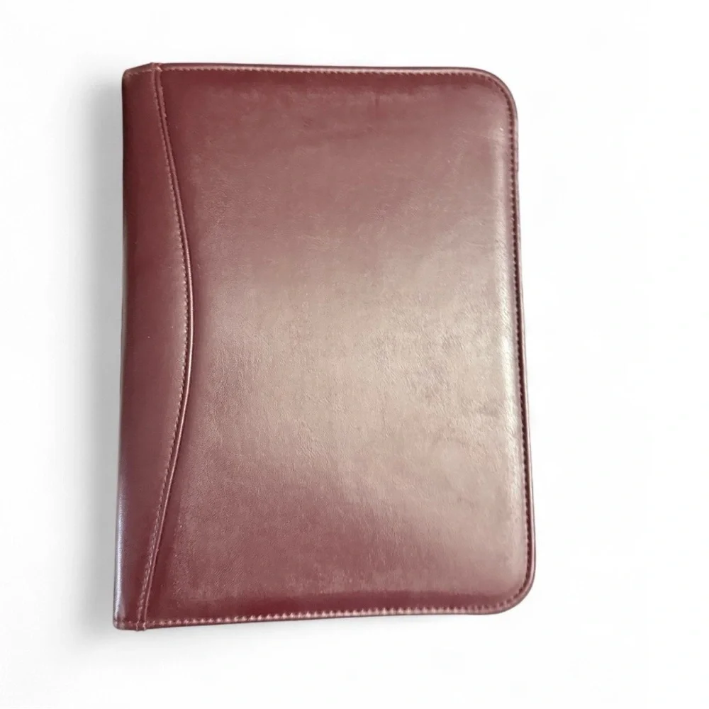 Brown Leather Binder